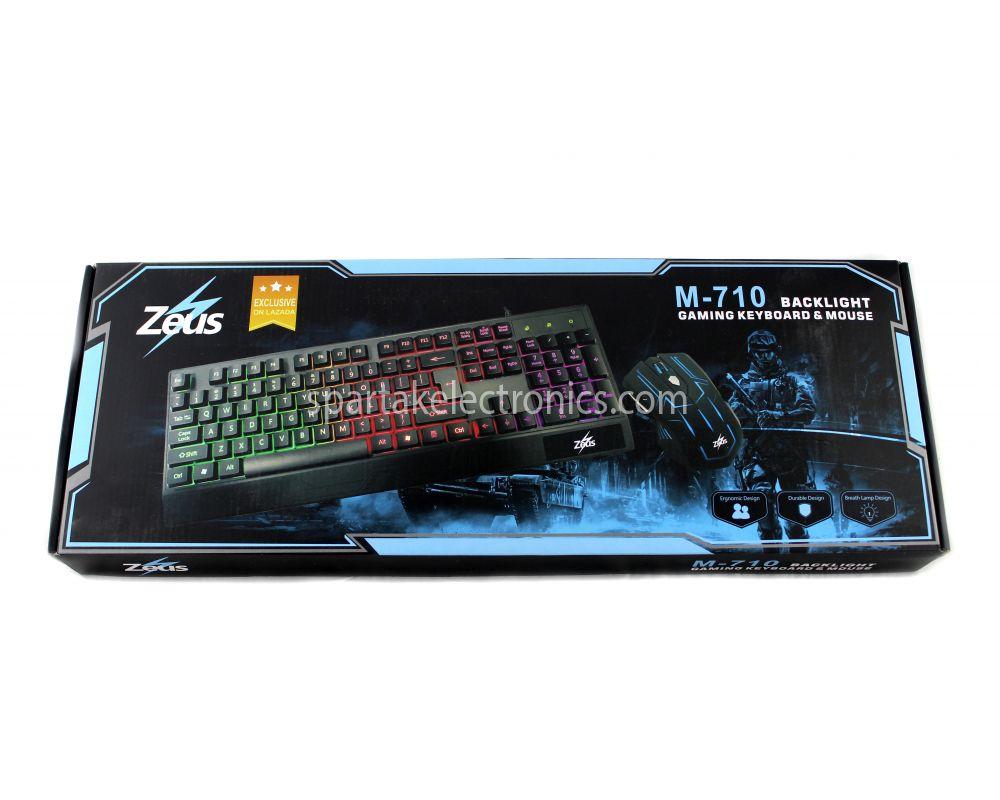 Клавіатура LED GAMING KEYBOARD+Mouse M 710 (22)