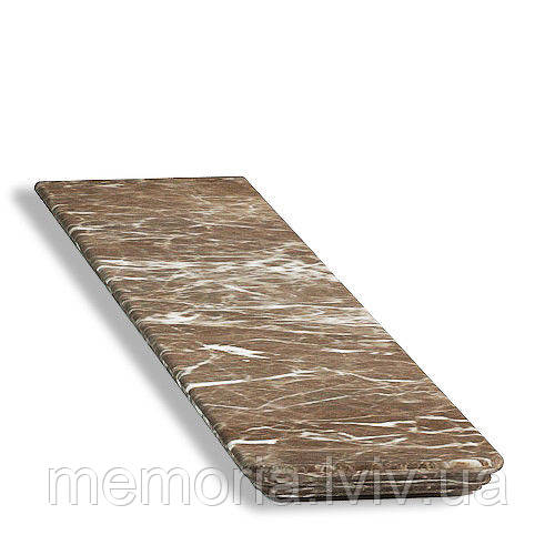 Поручні мармур Emperador Dark (ширина до 150) 30 мм, фото 1