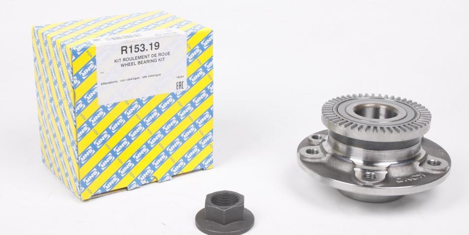 Ступиця колеса SNR NTN R153.19 Opel Omega 1603194, 326181, 326180