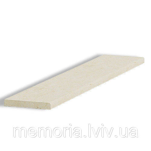 Сходинка натуральний мармур Crema Marfil Alba (L x h) 30 мм