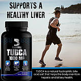 Для печінки BlackBull Tudca 1000 мг на порцію (Тудка), 90 капсул, фото 5