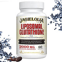 Глютатіон Ліпосомальний Jagielolia Liposomal Glutathione 2000 мг на порцію, 60 гелевих капсул