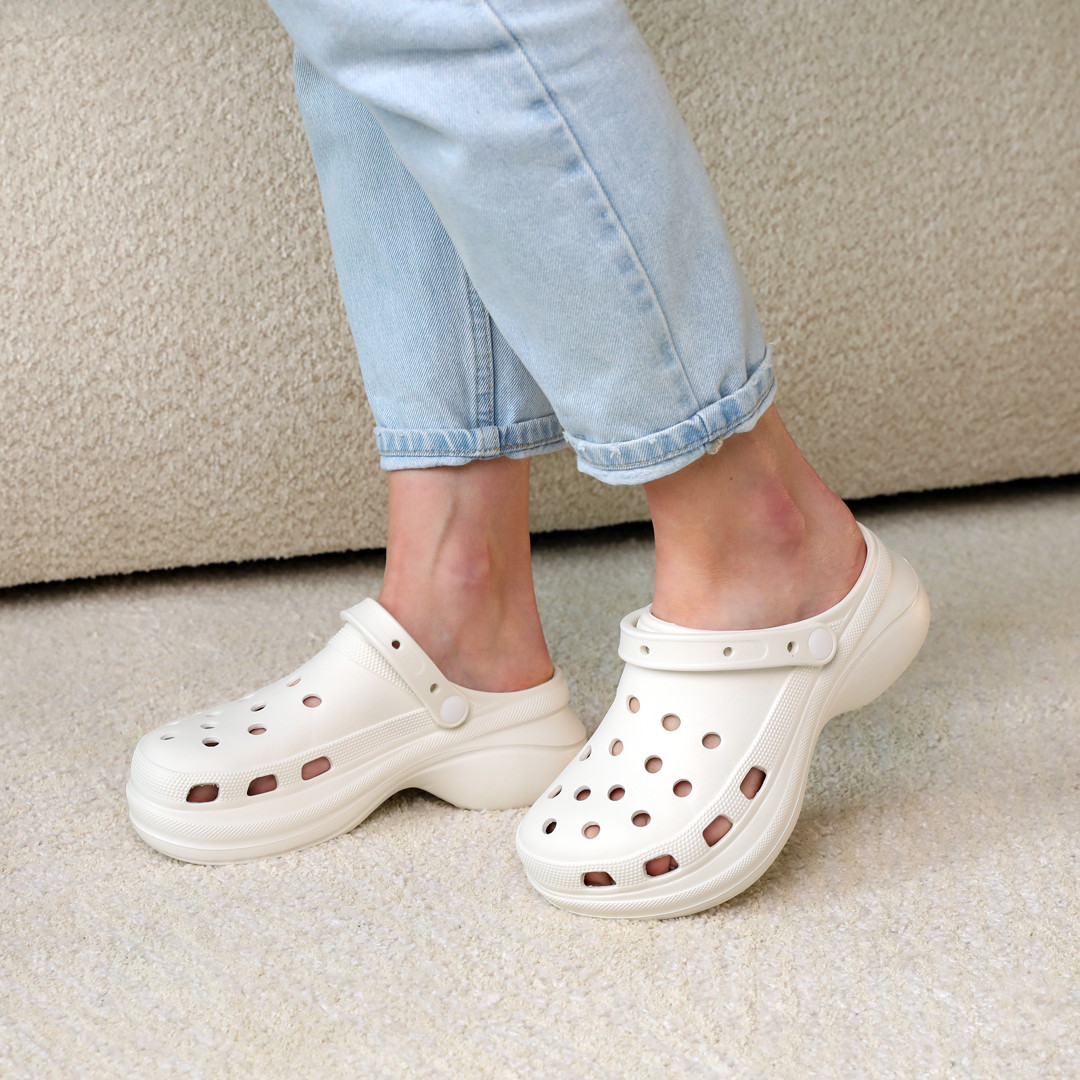 Купить Шлепанцы Женские Резиновые Белые Кроксы Для Женщин Stilli Nestor ...