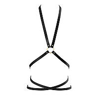 Портупея з екошкіри Bijoux Indiscrets Maze – Multi-Way Body Harness Black