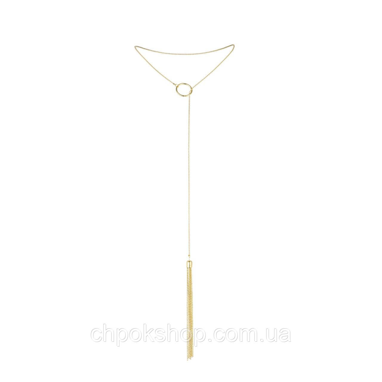 Ланцюжок для тіла Bijoux Indiscrets Magnifique Tickler Pendant Chain — Gold