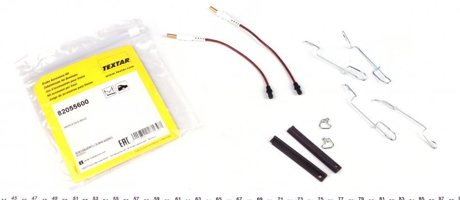 Планка супорту TEXTAR 82055600 TEXTAR 82055600 Mercedes Vito, V-Class 0004200402, A0004200402