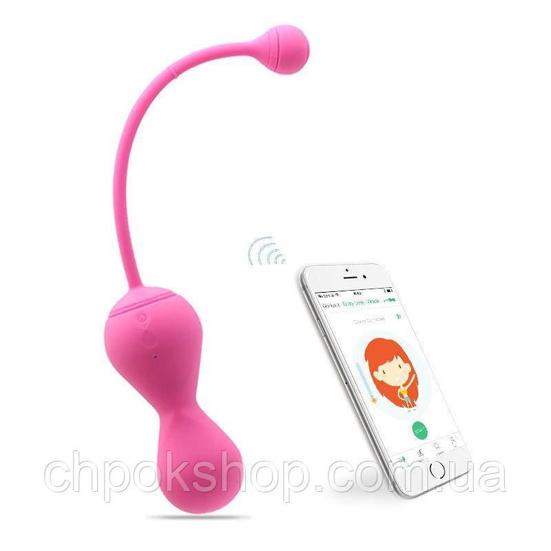 Смарт-вагінальні кульки Magic Motion Kegel v2, класична форма, для тренувань і задоволення