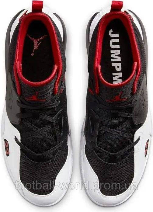 Кроссовки баскетбольные Nike JORDAN STAY LOYAL 2 черно-красно-белые DQ8401-061 - фото 4 - id-p1860366565