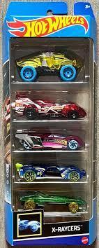 Набір машинок Хот Вілс 5 шт Hot Wheels X-Raycers 5-Pack 1806 HLY64 Оригинал
