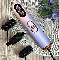 Фен для волос 3-в-1, профессиональная электрическая щетка с горячим воздухом Fashion Hair Dryer
