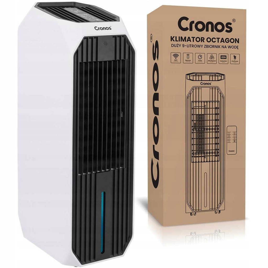 Кондиціонер мобільний переносний Cronos OCTAGON ACF01L 9L + Wi-fi