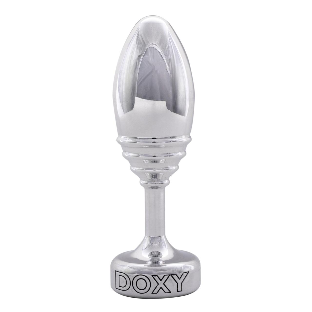 Анальний корок DOXY Butt Plug RIBBED