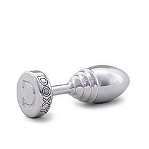 Анальний корок DOXY Butt Plug RIBBED, фото 2