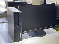 Комплект ПК: Lenovo ThinkCentre M720s SFF/Intel Core i5-8400 (6 ядер по 2.8-4.0 GHz) / 8 GB DDR4 / 240 GB, фото 3