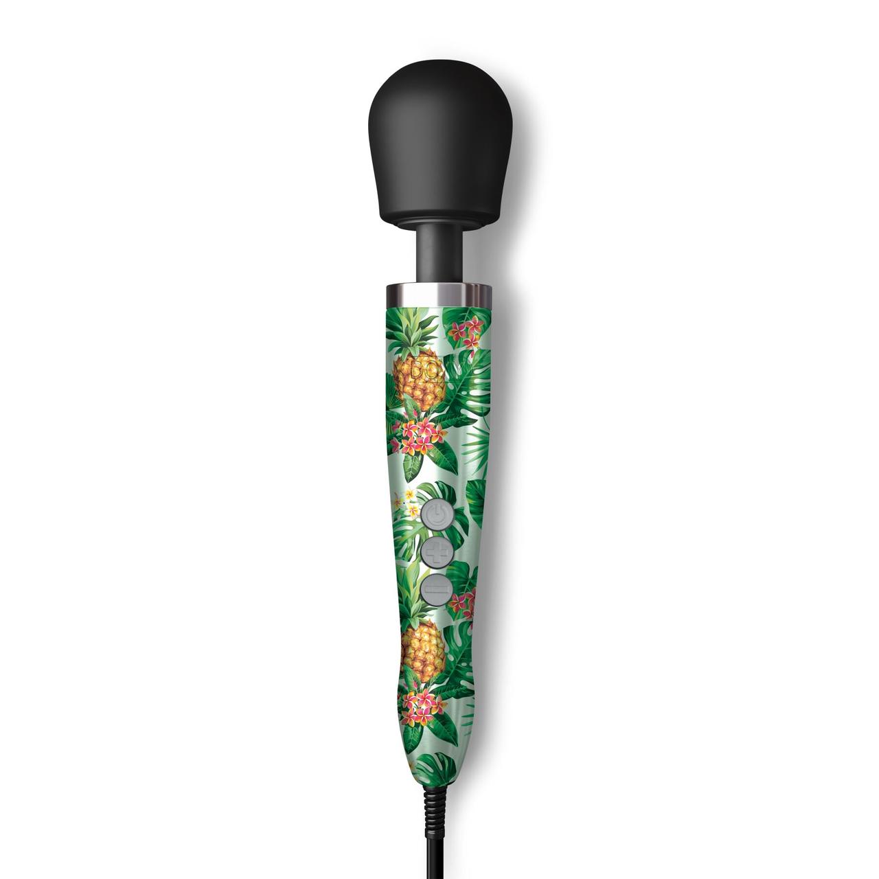 Вібромасажер DOXY Die Cast PINEAPPLE, дуже потужний, живлення 220 В, металевий корпус Feromon
