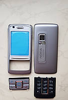 Корпус Nokia 6280 (AAA) (silver ) (з клавіатурою)