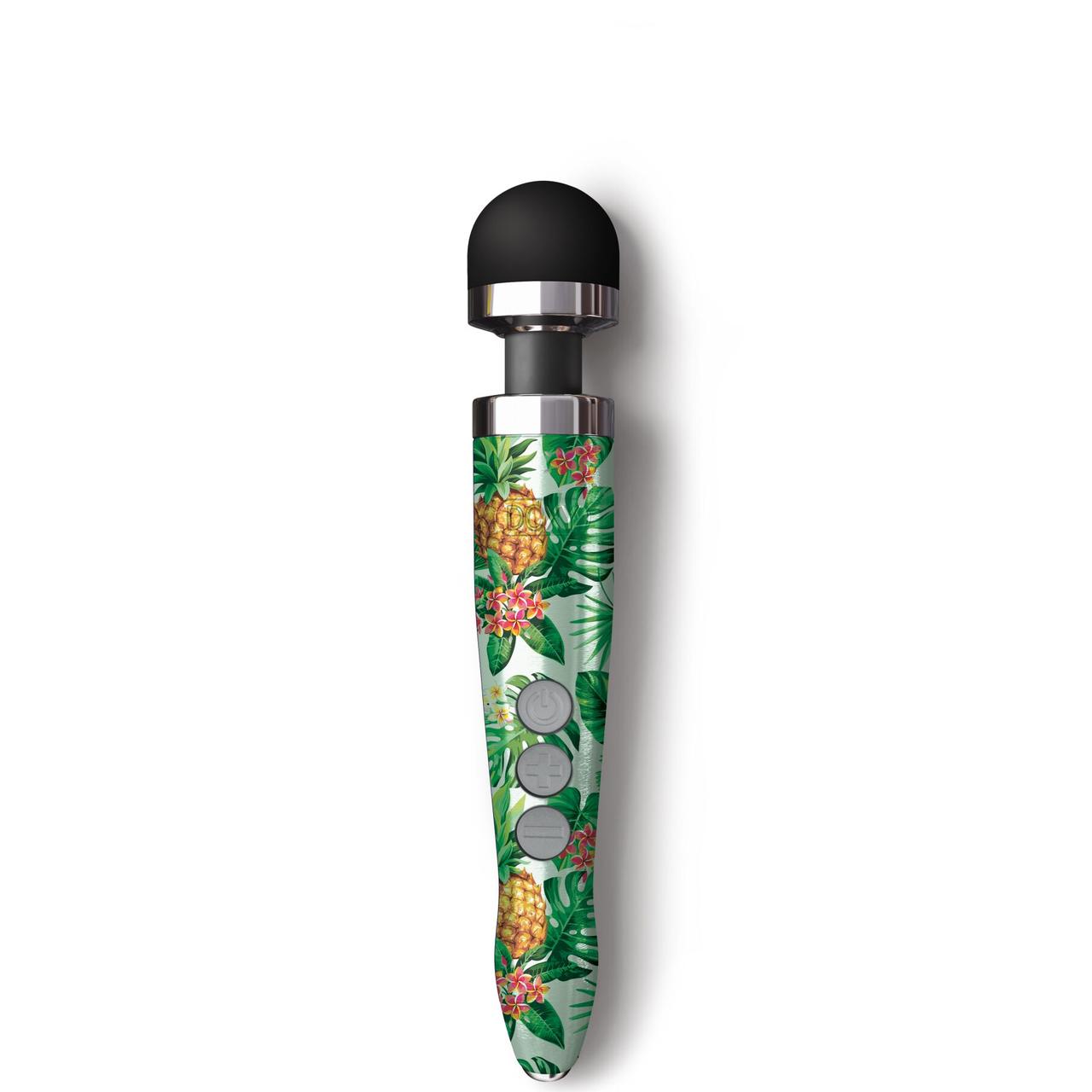 Вібромасажер DOXY Die Cast 3R - PINEAPPLE, дуже потужний, перезаряджуваний, металевий корпус 18+, фото 1