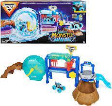 Ігровий набір Monster Jam, Megalodon Monster Wash Мийка та машинка, що змінює колір (6063253
