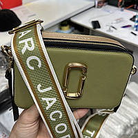 Сумка женская Marc Jacobs The Snapshot Olive/Gold