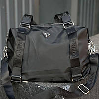 Женская спортивная сумка Prada Sport Black