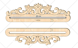 Дерев'яний підвіс для вишитих робіт ДП201