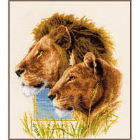 Пара львов Набор для вышивки крестом Vervaco PN-0143773