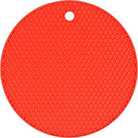 Підкладка силіконова FALA, Ø= 175 мм, червона [50/200]
