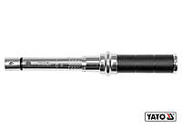 Ручка для динамометричного ключа YATO : 9-12 мм, F= 4-20 Нм, l= 262-280 мм, без головки(DW)
