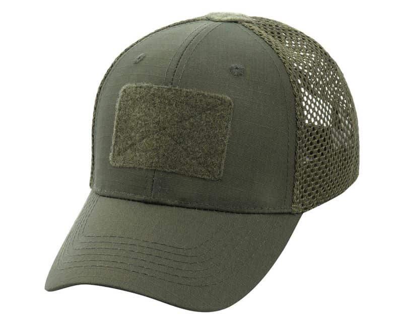 Кепка дихаюча, тактична літня бейсболка M-Tac Vent plus velcro Flex RipStop - Army Olive