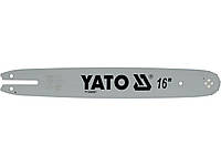 Шина для пили YATO l= 16"/ 40 см (55 ланок)3/8" (9,52 мм)Т-0,05" (1,3 мм) для ланцюгівYT-849529 [20]