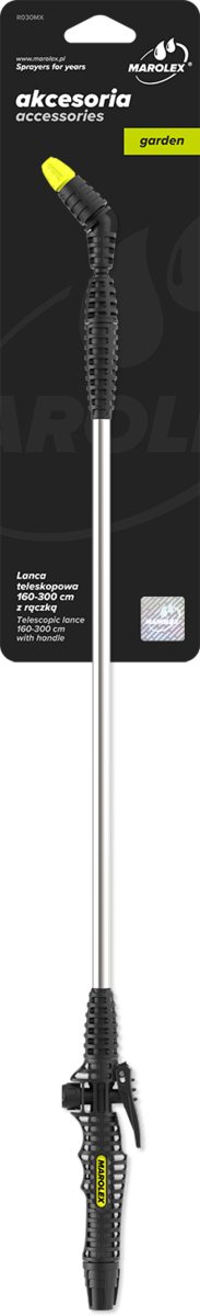 Штанга телескопічна з ручкою MAROLEX :160-300 см W039.211(R030MX) (hobby,profession,pp+,titan,movi)
