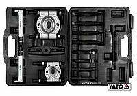 Знімач універсальний і 2 розділювачі YATO : діапаз.- 35-130 мм, до Ø 60 і 75 мм, 14 шт + кейс [2]