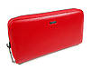 Жіночий шкіряний гаманець-клатч Cardinal матовий 19×10×2.5 см Червоний, фото 6
