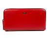 Жіночий шкіряний гаманець-клатч Cardinal матовий 19×10×2.5 см Червоний, фото 2