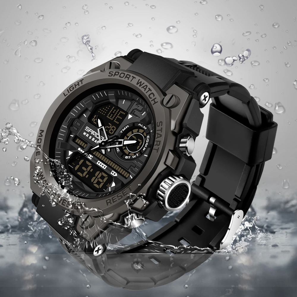 Военные и Армейские Часы Наручные Тактические Противоударные Sanda Army ...