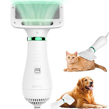 Фен-гребінець для тварин PET GROOMING DRYER WN-10 / Багатофункціональні інструменти для грумінгу