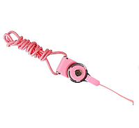 Шнурок держатель для телефона Xeno Ремешок для телефона Розовый (KG-8783)