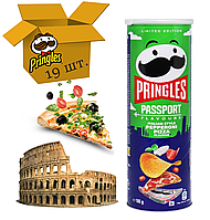 Упаковка чипсов Pringles "Passport Italian Pepperoni Pizza", 185гр.*19шт.