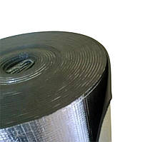 Полотно НХ 4 мм, ізолон BASE фольгований підкладка теплоізоляційна, відбиваюча підвищеної щільності 30кг/м³ ширина 1м