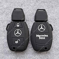 Чехол ключа Mercedes-Benz 2 кнопки черный