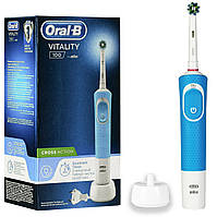 Электрическая зубная щетка Oral-B Vitality D100 blue