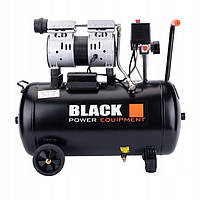 Безмасляний компресор Black 12860 50 л, 8 бар, енергозберігаючий, 750 Вт, 180л/хв