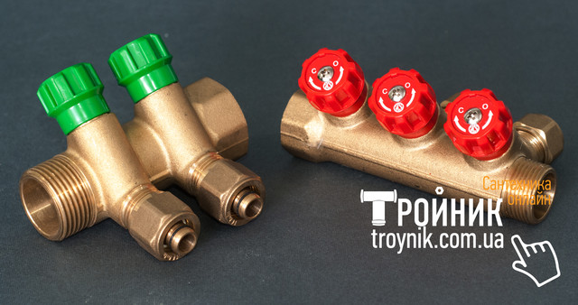 Колектора латунні ASCO Armatura Колектора латунні ASCO Armatura