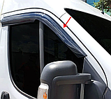 Дефлектори вікон на Citroen Jumper II (250) фургон 2006 -> (скотч) AV-Tuning, фото 4