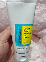 Гель пенка для умывания с bha-кислотами и низким ph cosrx low ph good morning gel cleanser