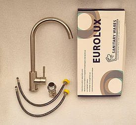 Змішувач для кухні з нержавіючої сталі sus 304 EVROLUX