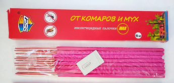 Палички від комарів та мух, Ø 7,5мм, 15 шт