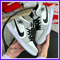 Кроссовки мужские Nike Jordan Retro 1 / кросовки найк джордан ретро / высокие джордани / топ качество