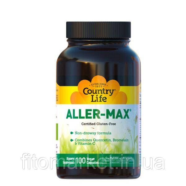 Вітамінно-мінеральний комплекс Aller-Max 100 капсул ТМ Кантрі Лайф / Country Life