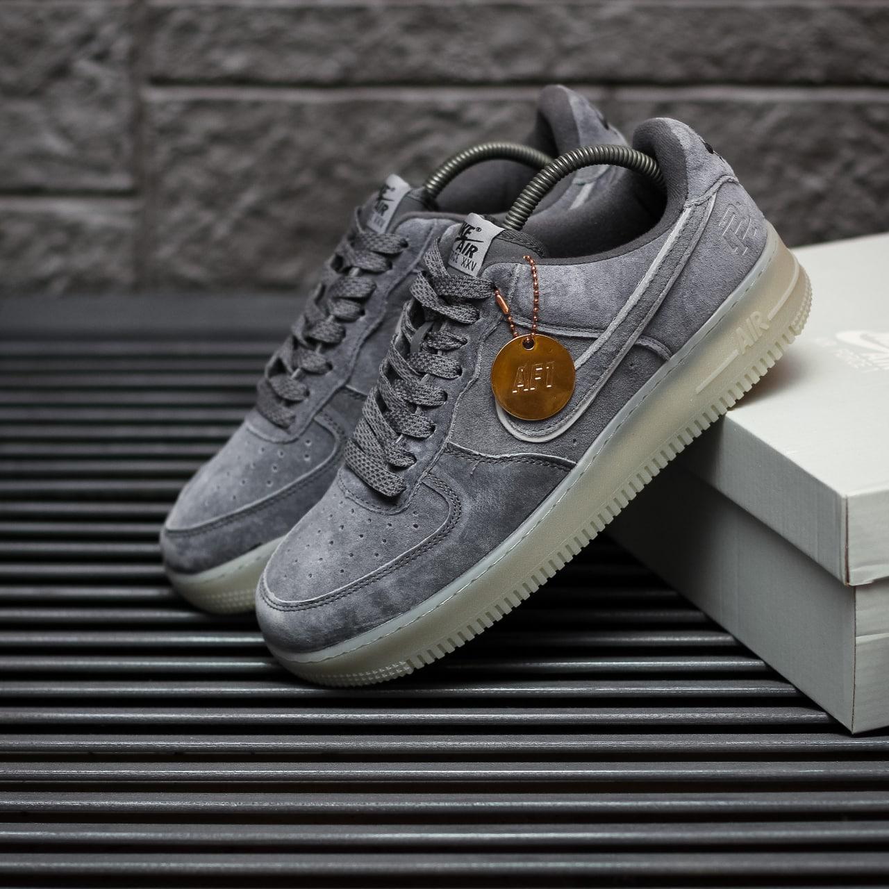 Nike Air Force 1 Low Luxury Suede Grey 41 44 46 ID 1860510080 2300 Prom.ua